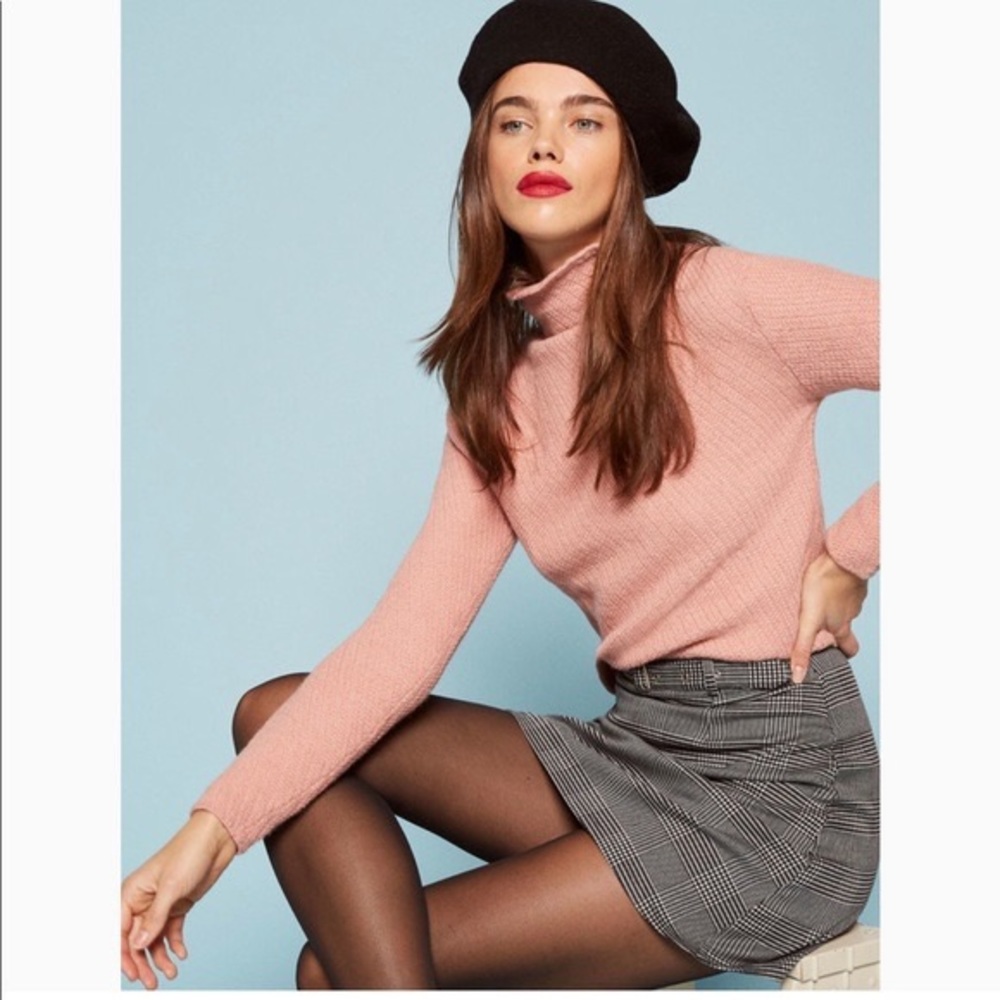Reformation Lennon Skirt in size 0, Heather print/ color.